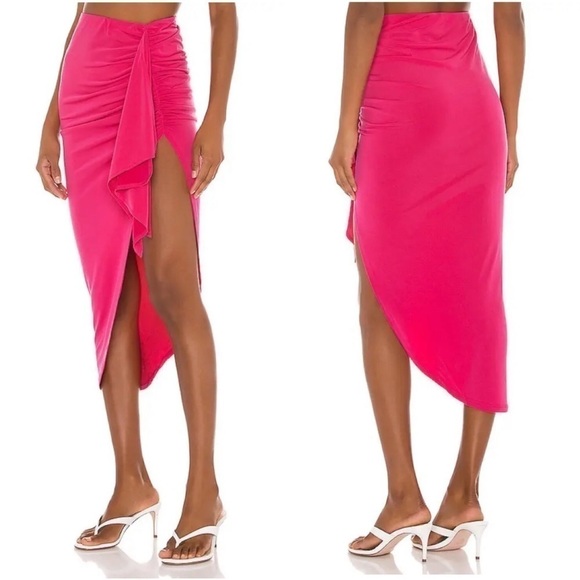 NBD For Revolve Nella Skirt in Pink Medium - Picture 1 of 9